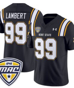 Jack Lambert Jersey #99 Kent State Golden Flashes 2025 Stitched