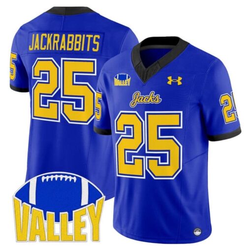 Jackrabbits Jersey #25 South Dakota State Jackrabbits 2025 Stitched - Image 4