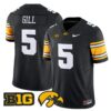Jacob Gill Jersey #5 Iowa Hawkeyes 2025 Limited Stitched