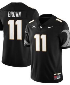 Jacurri Brown Jersey #11 UCF Football 2025 Core Uniforms Stitched