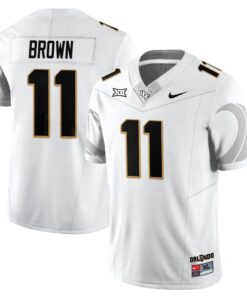 Alternative view of Jacurri Brown Jersey #11 UCF Football 2025 Core Uniforms Stitched