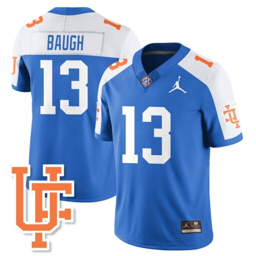 Jadan Baugh Jersey #13 Florida Gators Bring Back 1960s Throwback Stitched
