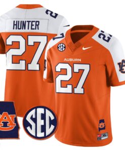 Jarquez Hunter Jersey 27 Auburn Tigers Alabama Patch Vapor Stitched Orange Alter 5fade9b5 9b4d 4ba7 88a2 98f17e4a5e17