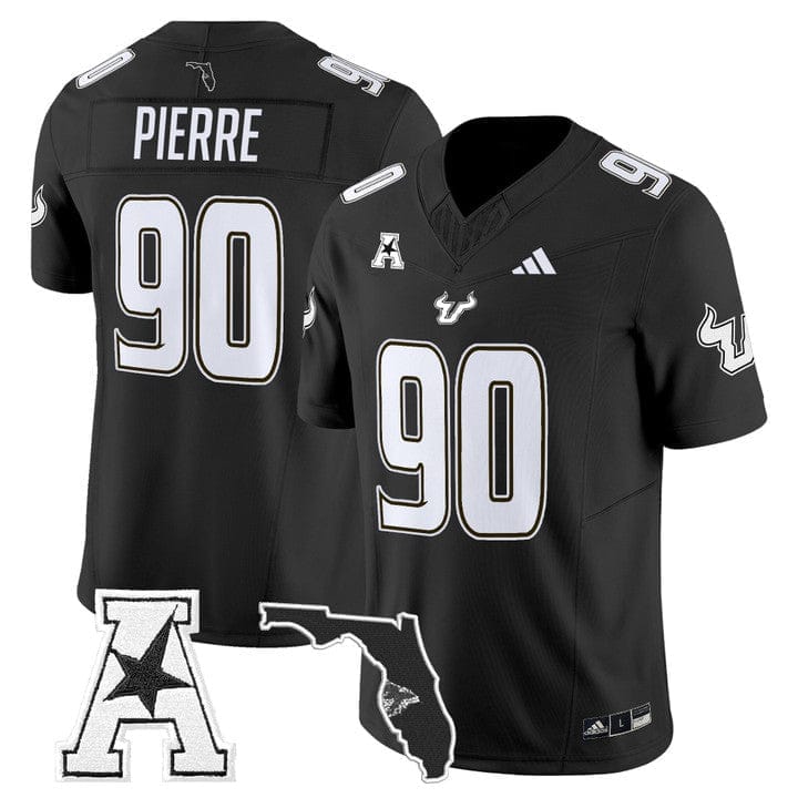 Jason Pierre Jersey #90 South Florida Bulls 2025 Limited Stitched