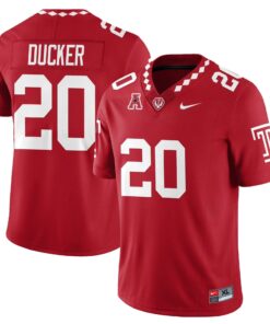 Jay Ducker Jersey #20 Temple Football 2025 Vapor Limited Stitched