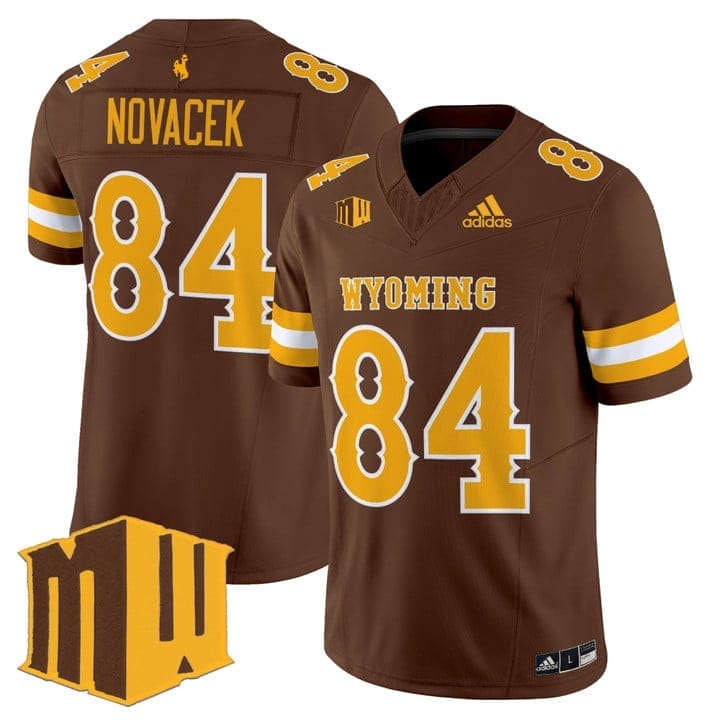 Jay Novacek Jersey #84 Wyoming Cowboys 2025 Vapor Limited Stitched 3 Jay Novacek Jersey #84 Wyoming Cowboys 2025 Vapor Limited Stitched - Image 3