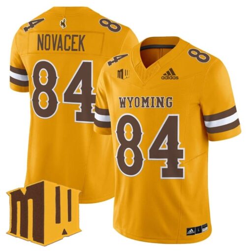 Jay Novacek Jersey #84 Wyoming Cowboys 2025 Vapor Limited Stitched - Image 5