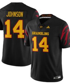 Jay'Shaun Johnson Jersey #14 Grambling State Football 2025 Special