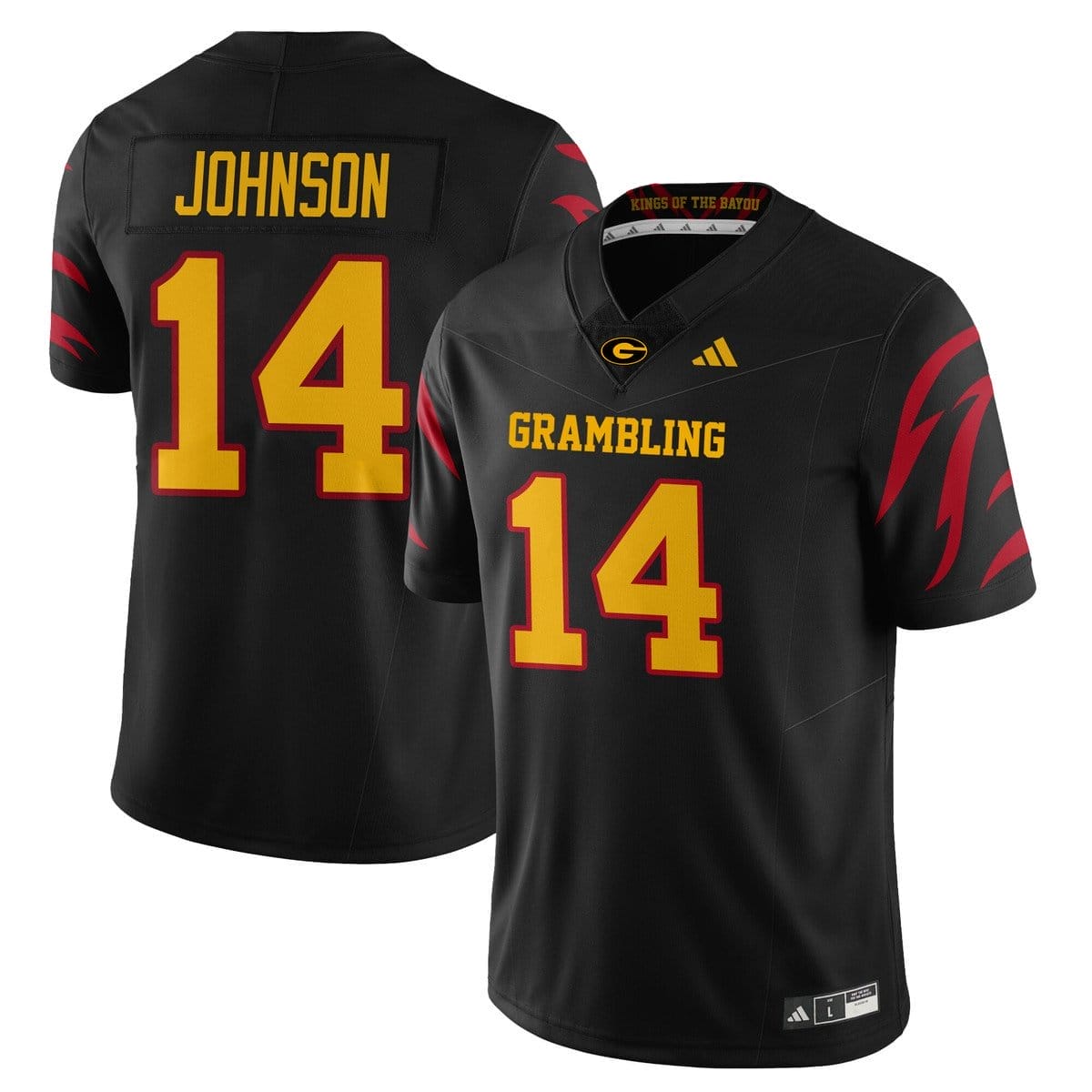Jay'Shaun Johnson Jersey #14 Grambling State Football 2025 Special 1 Jay'Shaun Johnson Jersey #14 Grambling State Football 2025 Special
