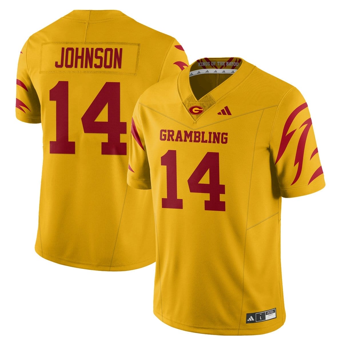 Jay'Shaun Johnson Jersey #14 Grambling State Football 2025 Special 2 Jay'Shaun Johnson Jersey #14 Grambling State Football 2025 Special - Image 2