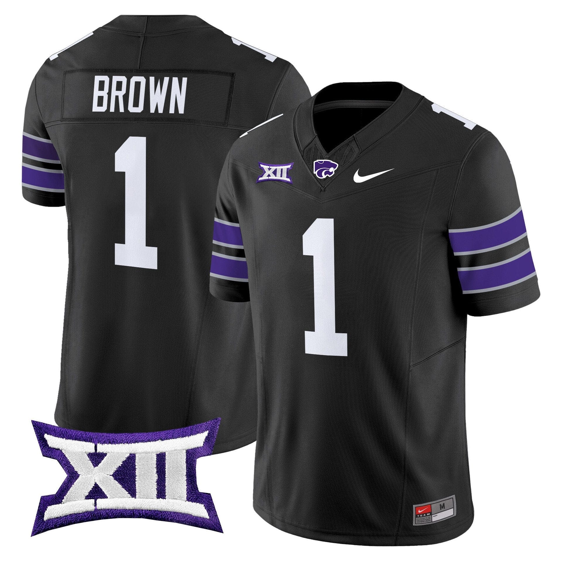 Jayce Brown Jersey #1 Kansas State Wildcats 2025 Limited Stitched