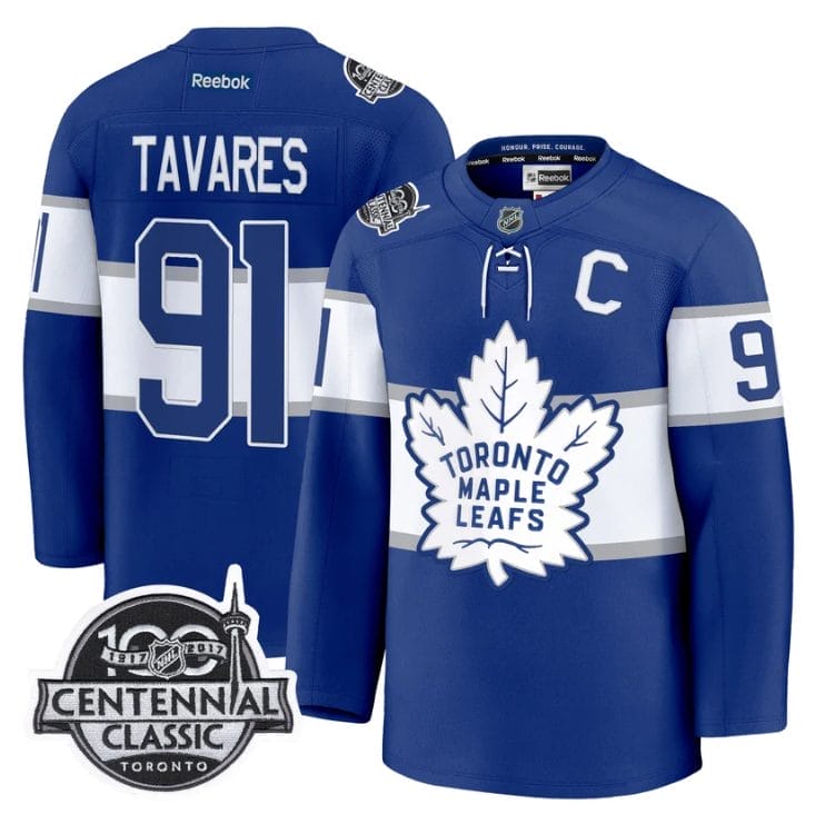 John Tavares Jersey #91 Toronto Maple Leafs Timeless Stitched 5 John Tavares Jersey #91 Toronto Maple Leafs Timeless Stitched - Image 5