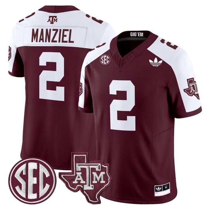 Johnny Manziel Jersey #2 Texas A&M Aggies 2025 Vapor V2 Stitched - Image 4