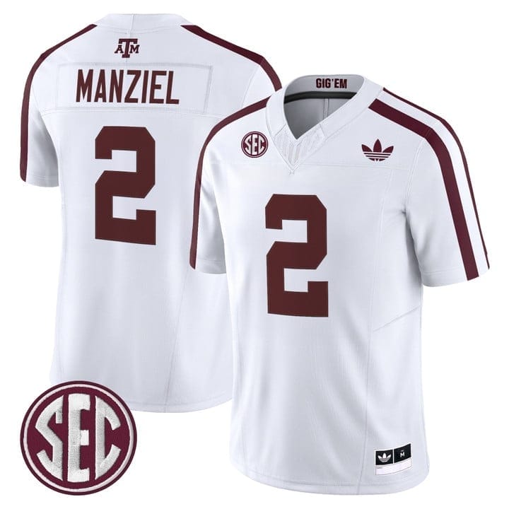 Johnny Manziel Jersey #2 Texas A&M Aggies 2025 Vapor V2 Stitched - Image 2