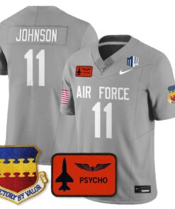 Josh Johnson Jersey #11 Air Force 2025 Honor F-16 Stitched