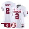 Jovantae Barnes Jersey #2 Oklahoma Sooners 2025 Limited Stitched
