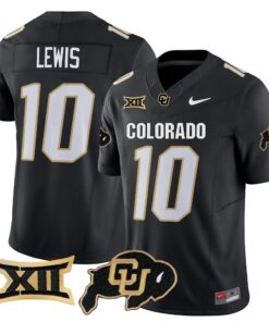 Julian Lewis Jersey #10 Colorado Buffaloes 2025 Vapor Limited Stitched