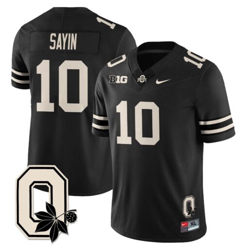 Julian Sayin Jersey #10 Ohio State Buckeyes 2025 Limited Stitched