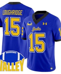 Julius Loughridge Jersey 15 South Dakota State Jackrabbits 2025 Stitched Blue be1a740a a783 4beb bce6 8bb7bccc2029