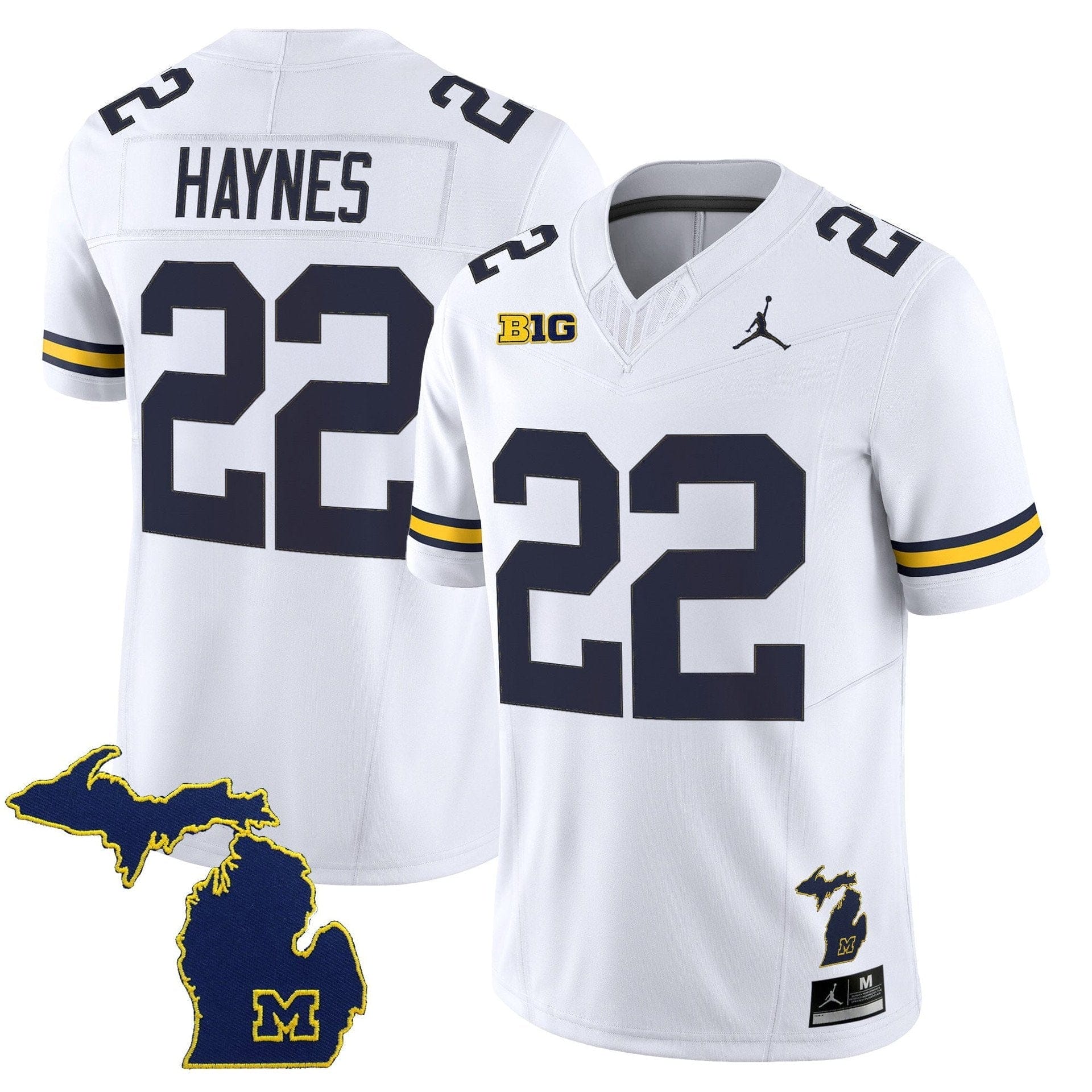 Justice Haynes Jersey #22 Michigan Wolverines 2025 Limited V2 Stitched 1 Justice Haynes Jersey #22 Michigan Wolverines 2025 Limited V2 Stitched