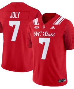 Justin Joly Jersey #7 NC State Wolfpack City of Oaks 2025 Limited Stitched