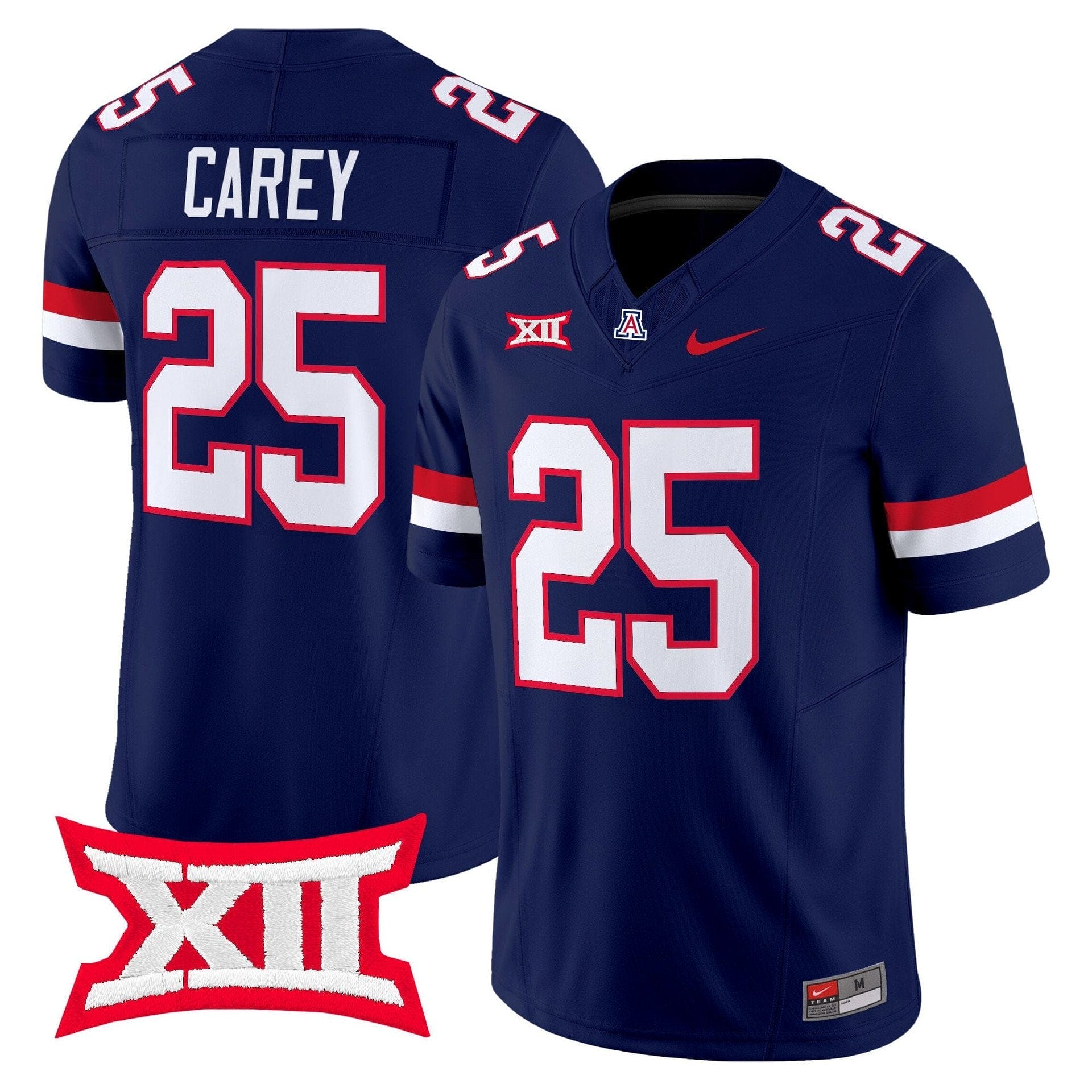 Ka'Deem Carey Jersey #25 Arizona Wildcats 2025 Limited Stitched - Image 3