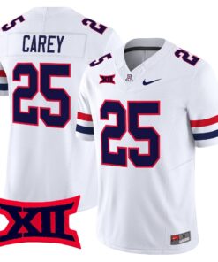 Alternative view of Ka'Deem Carey Jersey #25 Arizona Wildcats 2025 Limited Stitched