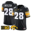 Kamari Moulton Jersey 28 Iowa Hawkeyes 2025 Limited Stitched Black