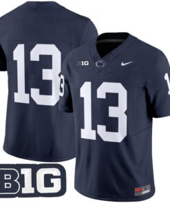 Alternative view of Kaytron Allen Jersey #13 No Name Penn State Nittany Lions 2025 Stitched