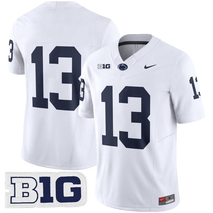 Kaytron Allen Jersey #13 No Name Penn State Nittany Lions 2025 Stitched