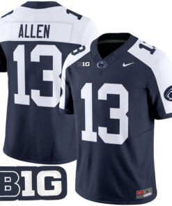 Alternative view of Kaytron Allen Jersey #13 Penn State Limited 2025 Stitched