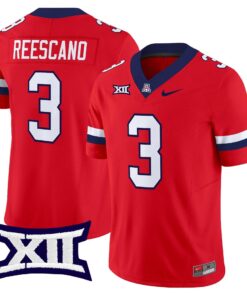 Kedrick Reescano Jersey #3 Arizona Wildcats 2025 Limited Stitched 9 Kedrick Reescano Jersey 3 Arizona Wildcats 2025 Limited Stitched Red