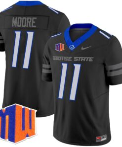Kellen Moore Jersey #11 Boise State Broncos 2025 Vapor Stitched