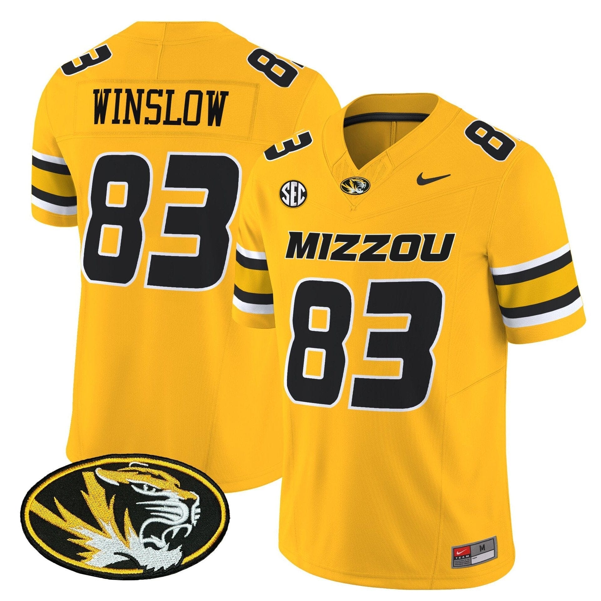 Kellen Winslow Jersey #83 Missouri Tigers 2025 Vapor Limited Stitched - Image 5