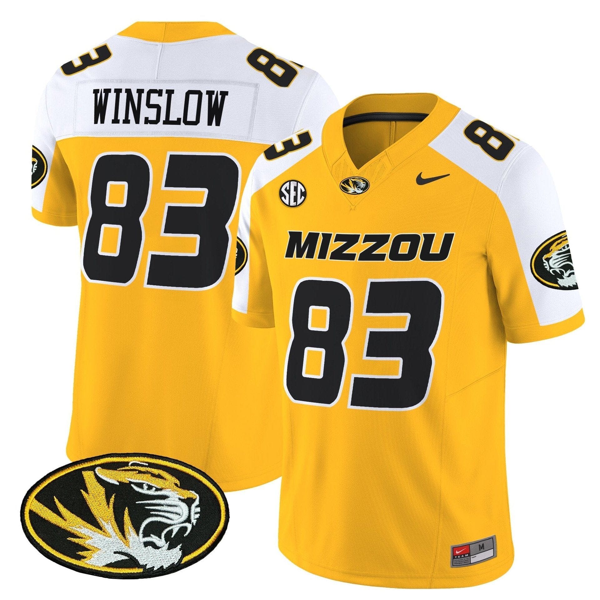 Kellen Winslow Jersey #83 Missouri Tigers 2025 Vapor Limited Stitched - Image 4