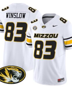 Alternative view of Kellen Winslow Jersey #83 Missouri Tigers 2025 Vapor Limited Stitched