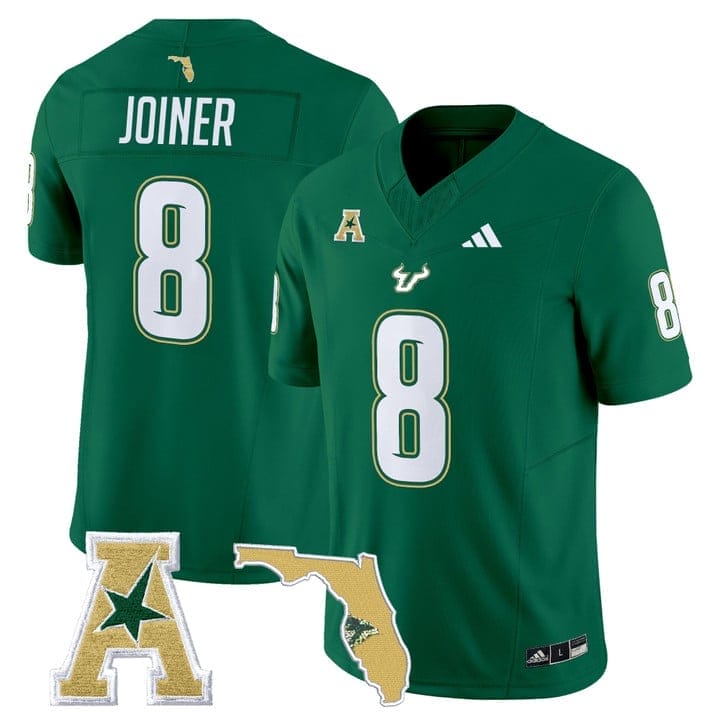 Kelley Joiner Jersey #8 South Florida Bulls 2025 Vapor Limited Stitched - Image 4