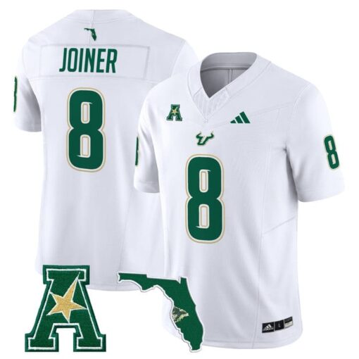 Kelley Joiner Jersey #8 South Florida Bulls 2025 Vapor Limited Stitched - Image 2