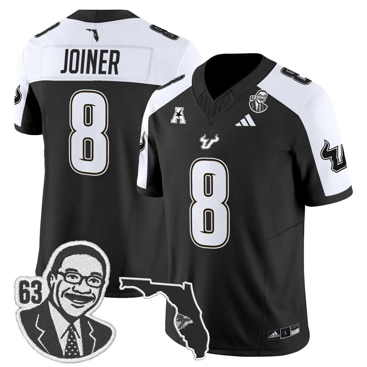 Kelley Joiner Jersey #8 South Florida Bulls Lee Roy Selmon Legacy - Image 3