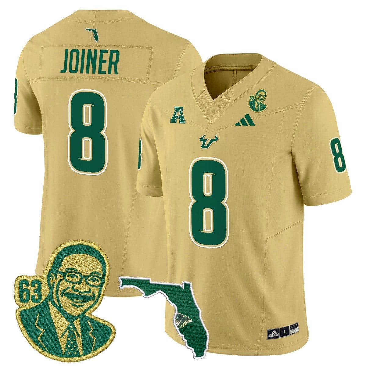 Kelley Joiner Jersey #8 South Florida Bulls Lee Roy Selmon Legacy - Image 4