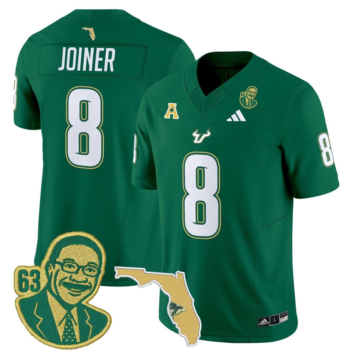 Kelley Joiner Jersey #8 South Florida Bulls Lee Roy Selmon Legacy - Image 5