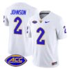 Kenny Johnson Jersey 2 Pittsburgh Panthers 2025 Limited Stitched White 1724528b 186e 4fe6 8ca4 8a05e41f40a8