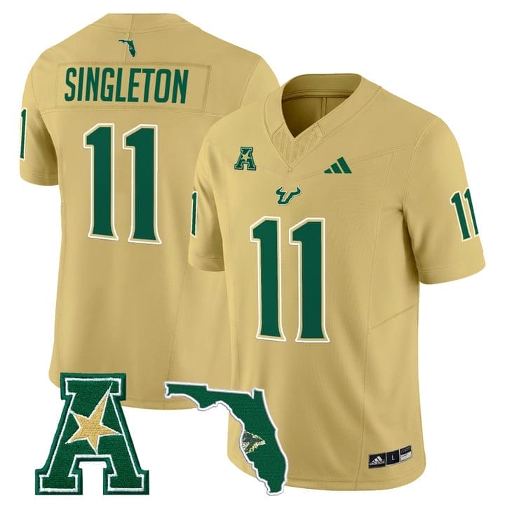 Keshaun Singleton Jersey #11 South Florida Bulls 2025 Limited Stitched - Image 5
