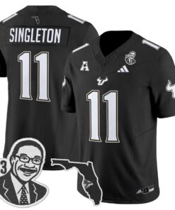 Keshaun Singleton Jersey #11 South Florida Bulls Lee Roy Selmon Legacy