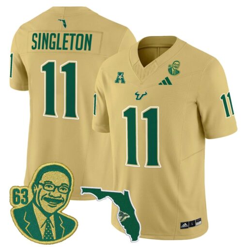 Lee Roy Selmon Jersey #63 South Florida Bulls Legacy Edition Stitched - Image 4