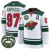 Kirill Kaprizov Jersey #97 Minnesota Wild 25th Anniversary Patch Stitched