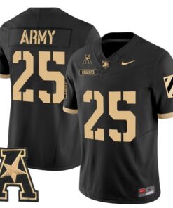 Knights Jersey #25 Army Black Knights 2025 Vapor Limited Stitched