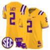 Kyren Lacy Jersey 2 LSU Tigers 2025 Louisiana Patch Stitched Gold 84af2422 3c85 4e13 b218 4781f04638b1