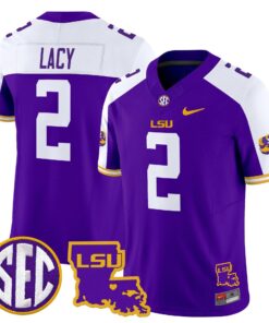 Kyren Lacy Jersey 2 LSU Tigers 2025 Louisiana Patch Stitched Purple Alternate 36dd7ee5 d319 42bf b9f4 8e80931b3ce2