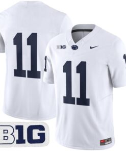 Kyron Hudson Jersey #11 No Name Penn State Nittany Lions 2025 Stitched